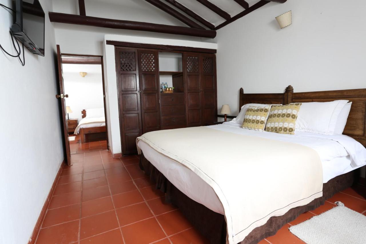 Hotel Meson De Los Virreyes Villa de Leyva Exterior foto