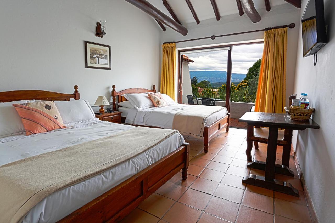 Hotel Meson De Los Virreyes Villa de Leyva Exterior foto