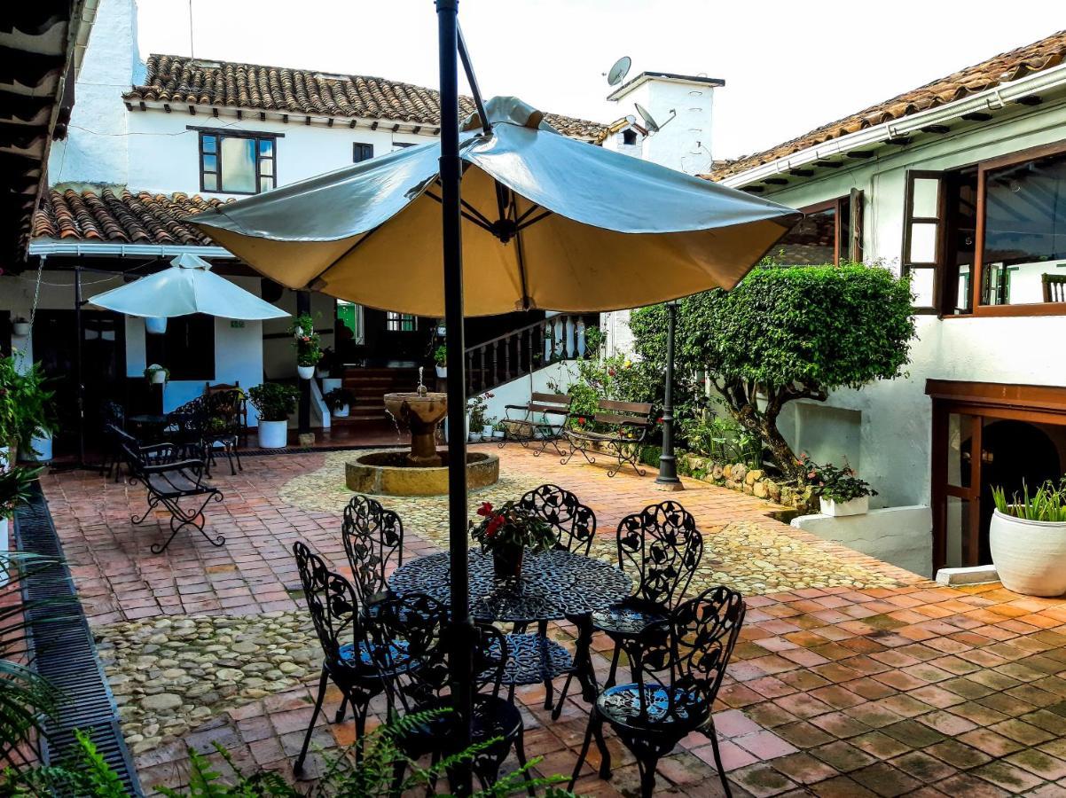 Hotel Meson De Los Virreyes Villa de Leyva Exterior foto