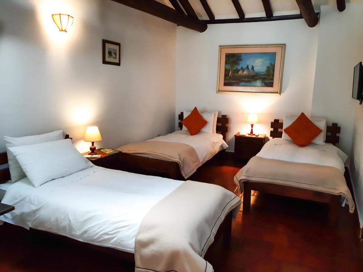 Hotel Meson De Los Virreyes Villa de Leyva Exterior foto