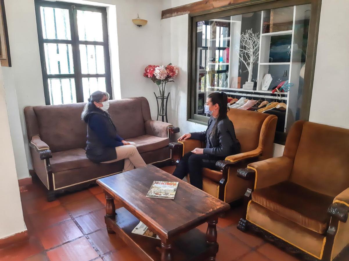 Hotel Meson De Los Virreyes Villa de Leyva Exterior foto