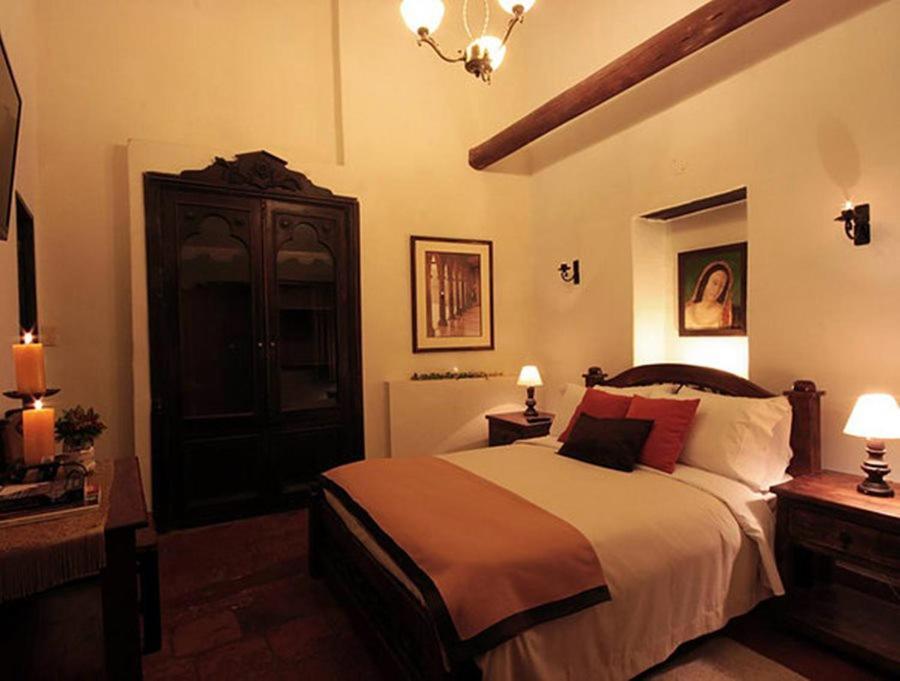 Hotel Meson De Los Virreyes Villa de Leyva Exterior foto