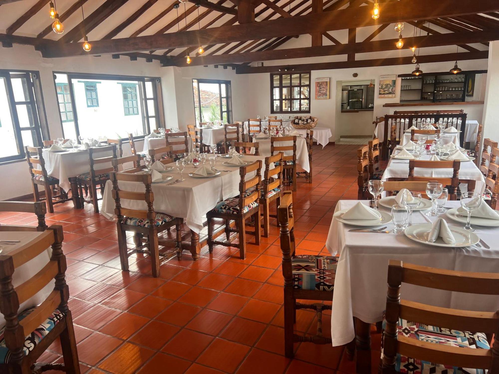 Hotel Meson De Los Virreyes Villa de Leyva Exterior foto